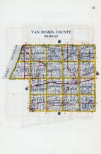Van Buren County, Michigan State Atlas 1916 Automobile and Sportsmens Guide